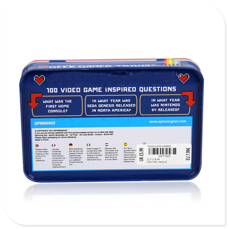 playcard packing tins